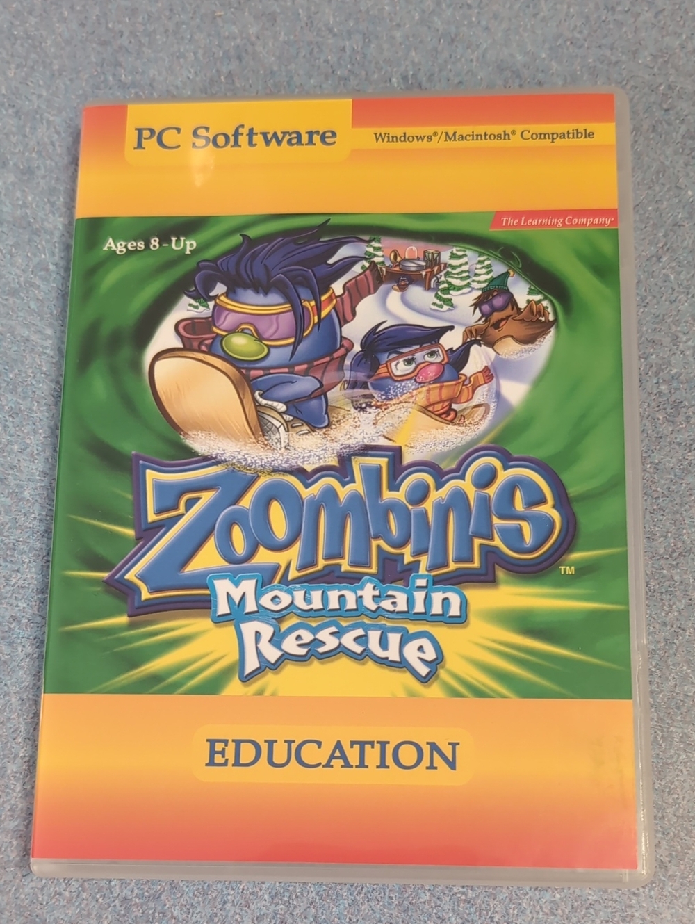 NIB Zoombinis Mountain Rescue PC Software - Green